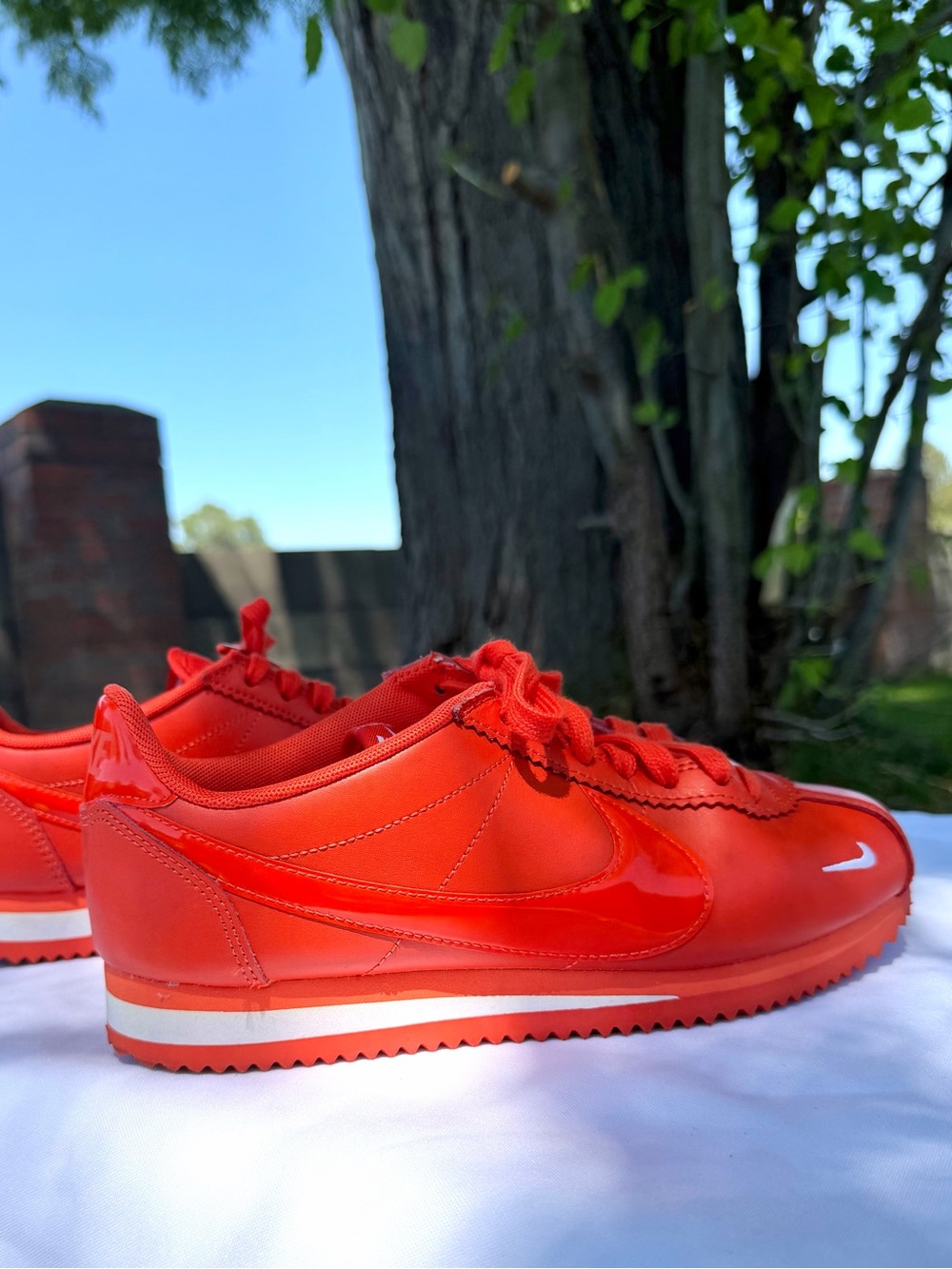 Nike Classic Cortez Premium Team Orange